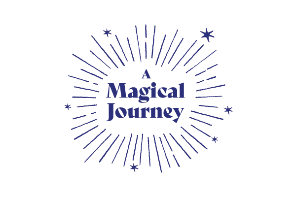 A Magical Journey Library Logo Design