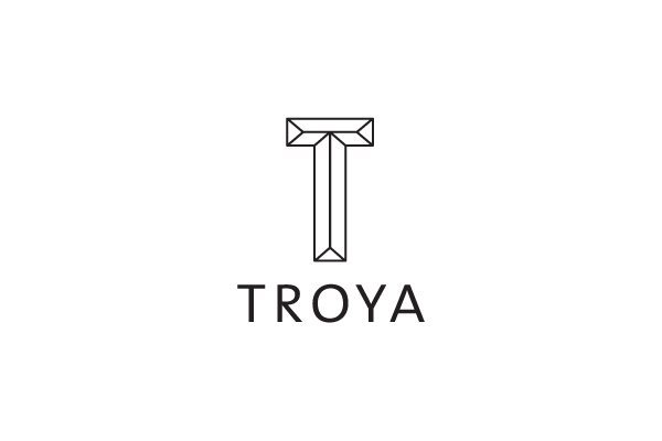 Troya Restaurant Logo Design